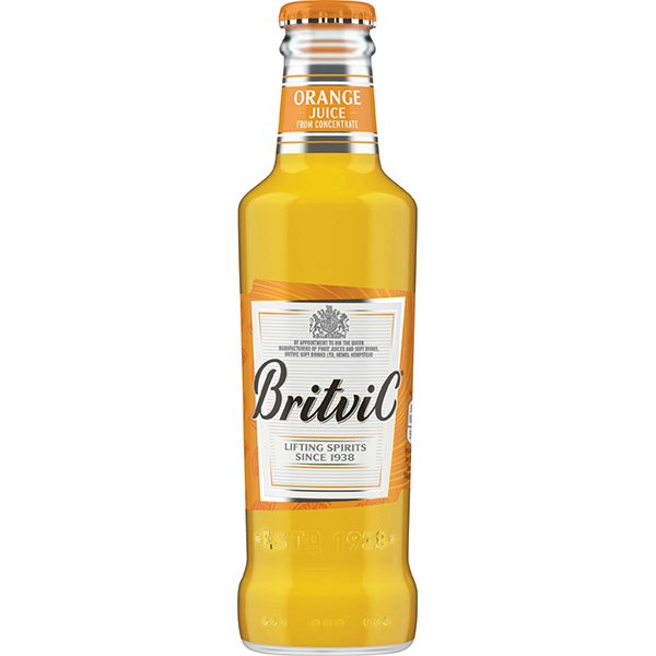 BRITVIC ORANGE JUICE 200X24